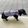 Sublimation dog T Shirt GREY