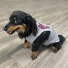 Sublimation dog T Shirt GREY