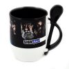 Sublimation color mug with spoon ORCA