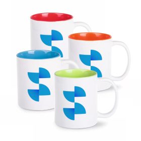 Szublimációs bögre színes belsővel