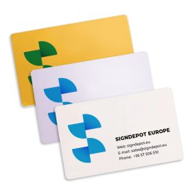 Sublimacijska kovinska vizitka