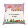 Sublimation linen Christmas pillowcase