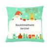 Sublimation linen Christmas pillowcase