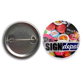 Kitűző biztosítótűvel - B minőségű