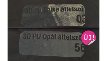 SD PU áttetsző fóliánk már matt változatban is kapható!
