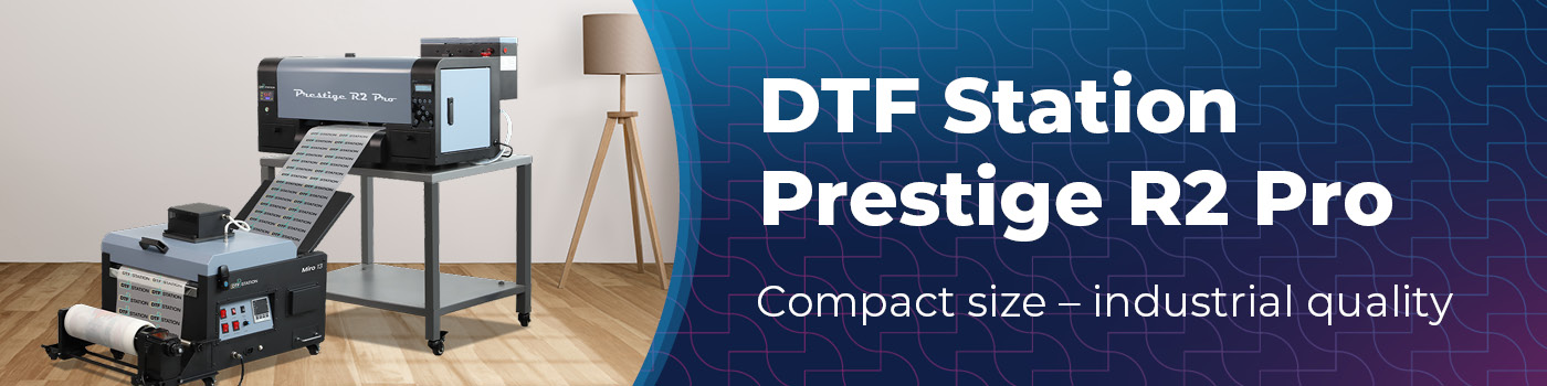   DTF Station Prestige R2 Pro 30cm roll-to-roll desktop DTF printer set
