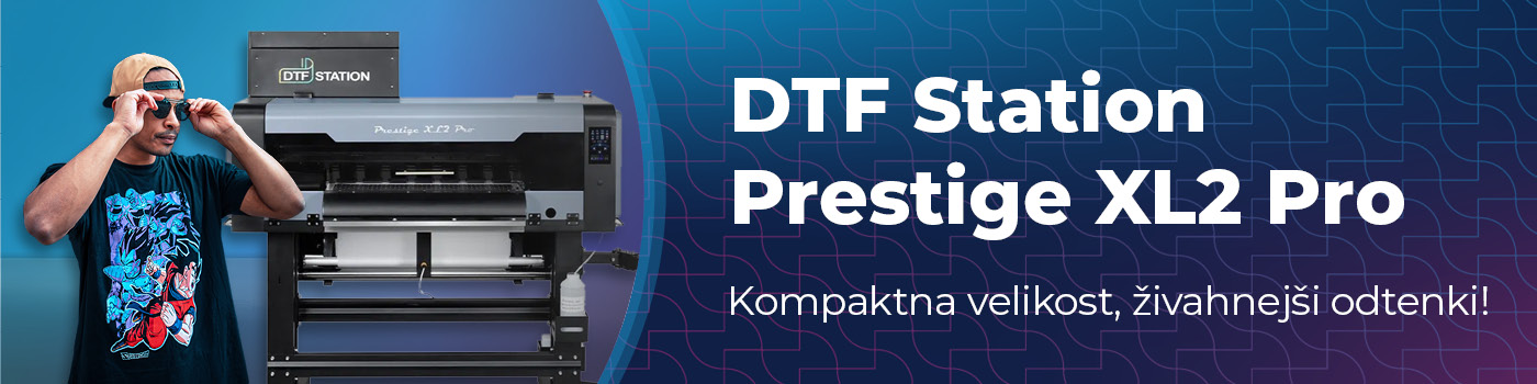   DTF Station Prestige XL2 PRO 60 cm komplet za tiskanje na kolute z Seismo L24R
