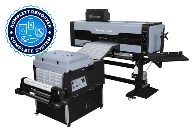   DTF Station Prestige XL3 60 cm komplet za tiskanje DTF na kolute z Miro 24 DTF enota za taljenje
