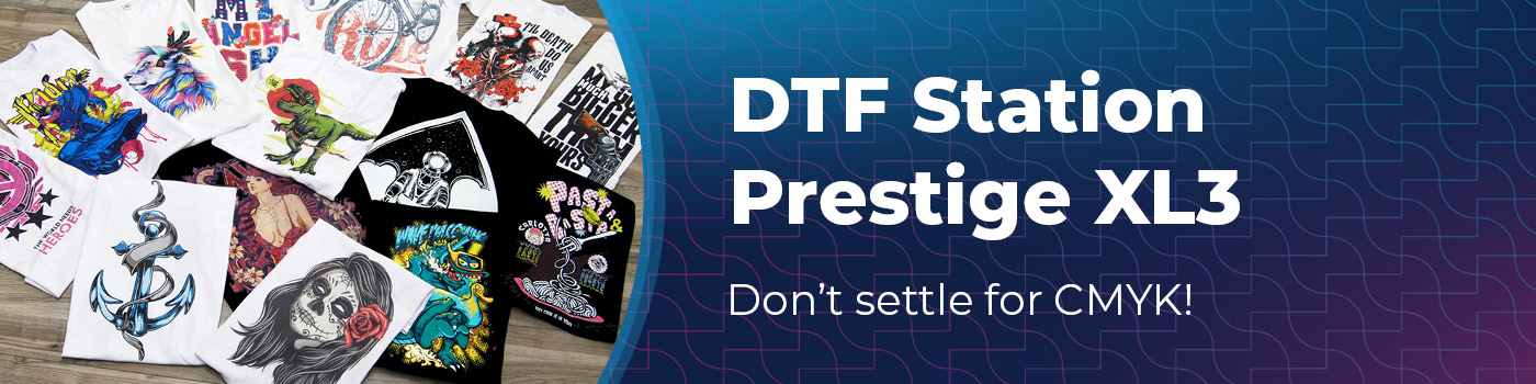 DTF Station Prestige XL3 60cm roll-to-roll DTF printer set
