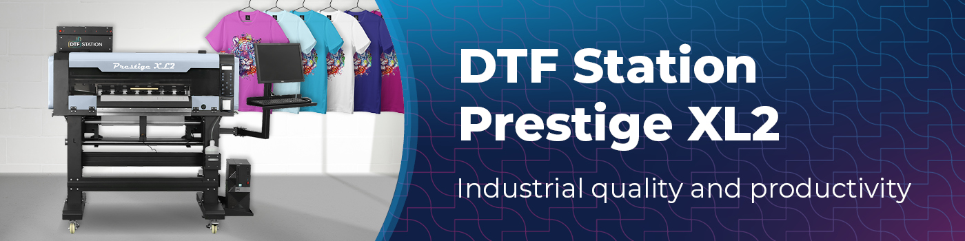 DTF Station Prestige XL2 60cm roll-to-roll DTF printer set
