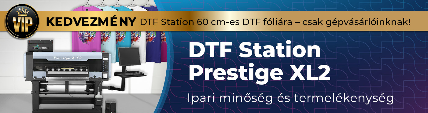 DTF Station Prestige XL2 60cm tekercses DTF nyomtató szett

