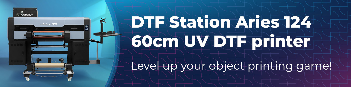 DTF Station Aries 124 60cm roll-to-roll DTF printer set
