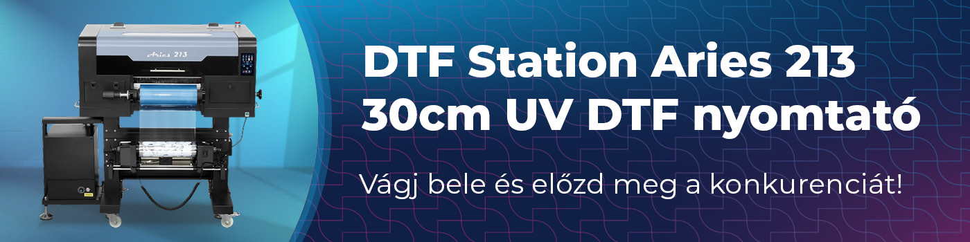 DTF Station Aries 213 30cm tekercses UV DTF nyomtató szett
