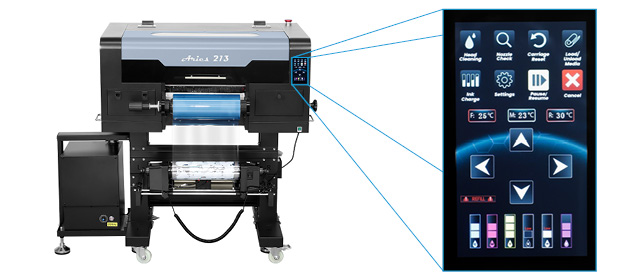 DTF Station Aries 213 30cm valjčni UV DTF tiskalni komplet

