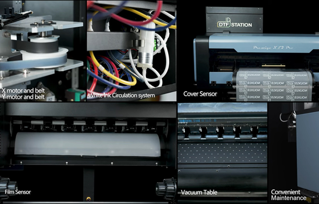   DTF Station Prestige XL2 PRO 60 cm komplet za tiskanje na kolute z Seismo L24R
