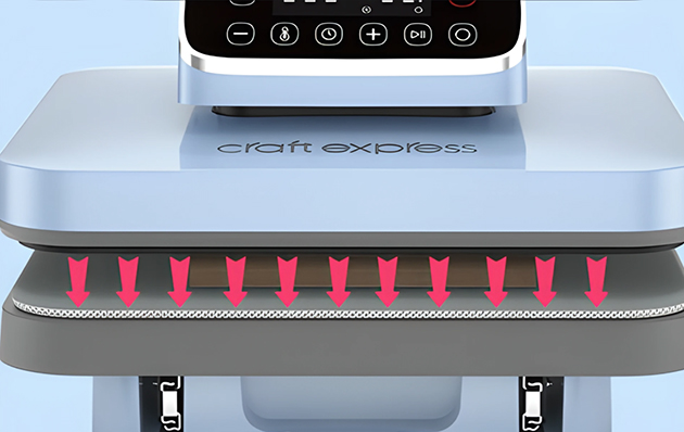 Craft express auto+slider 38x38 sík hőprés
