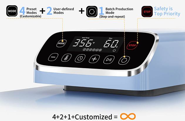 Craft express auto+slider 38x38 sík hőprés
