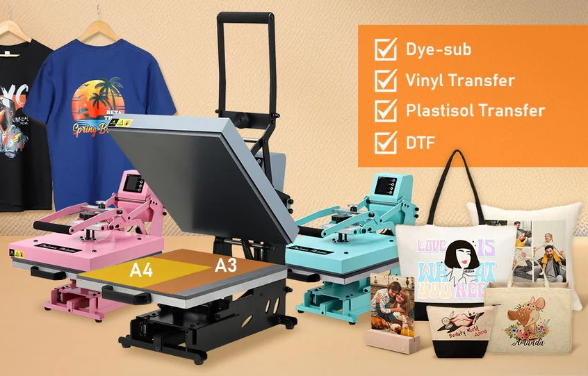 Galaxy GS-804 35x42 Auto Open + Slider heat press
