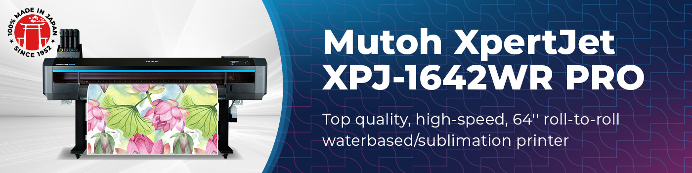   Mutoh XpertJet XPJ-1642WR PRO vízbázisú/szublimációs nyomtató
