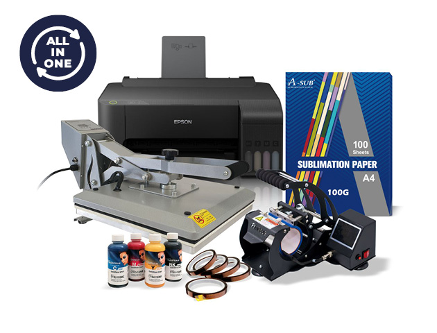 SUBLISTART A4 BASIC sublimation system
