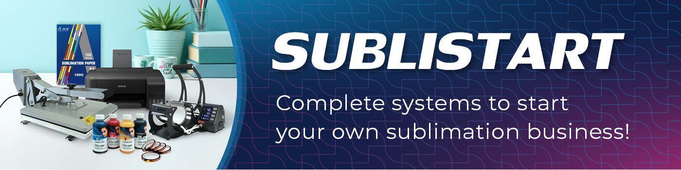 SUBLISTART A4 BASIC sublimation system
