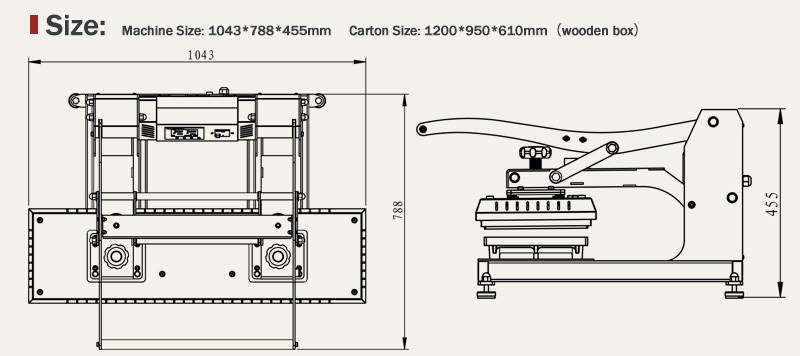 SD-BASIC heat press 100x25