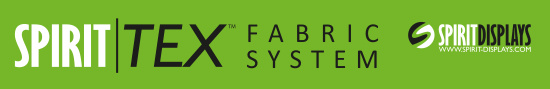 Spirit TEX textil feszítő és keretező display rendszer