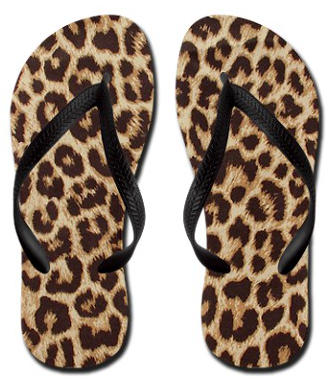Sublimation printable beach slippers flip-flop
